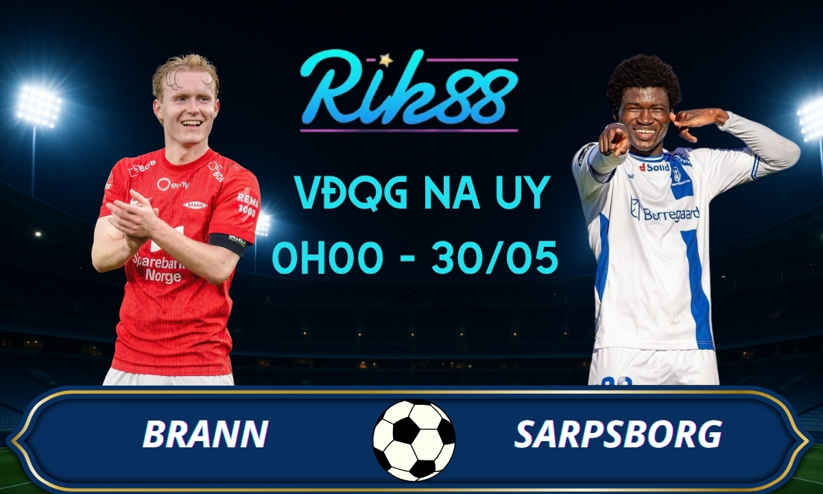 Soi kèo Brann vs Sarpsborg – 0h00 ngày 30/05/2026 – VĐQG Na Uy